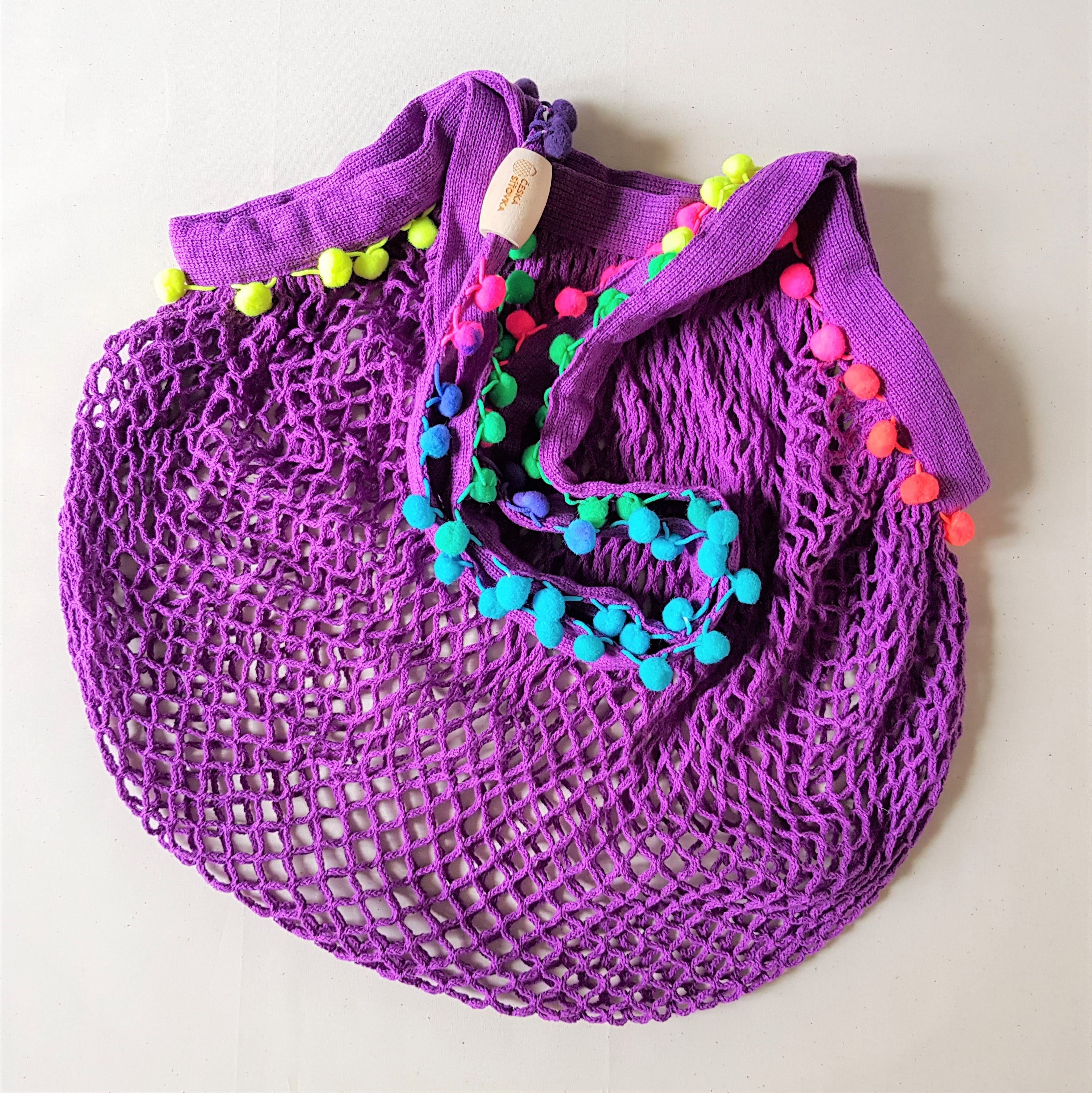 FISHERMAN NET HOBO BAG NARISSA, hand made - MOMO NEW YORK - susta